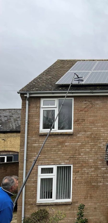 whitehills solar panel cleaning